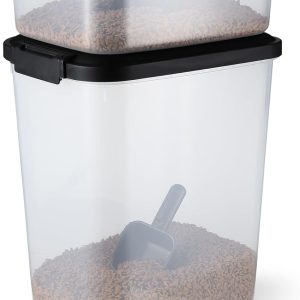 Pet Food Storage Container 30lbs+10lbs